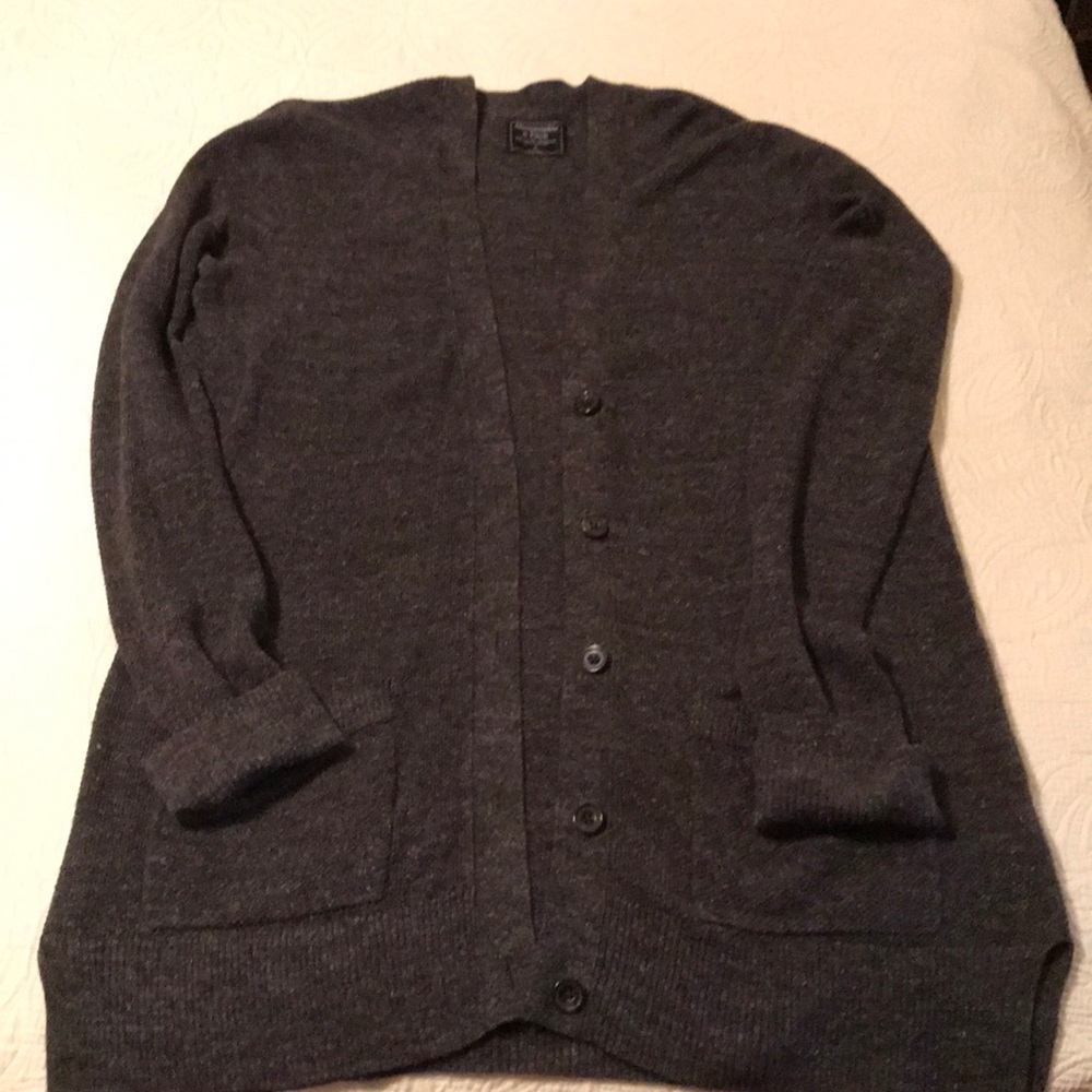 Abercrombie & Fitch Grandpa Marled Cardigan
